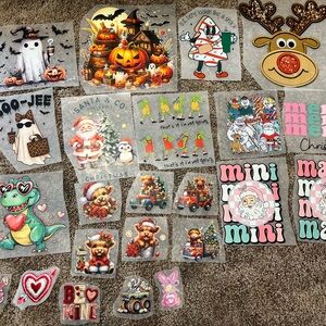 Assorted Holiday DTF Bundle